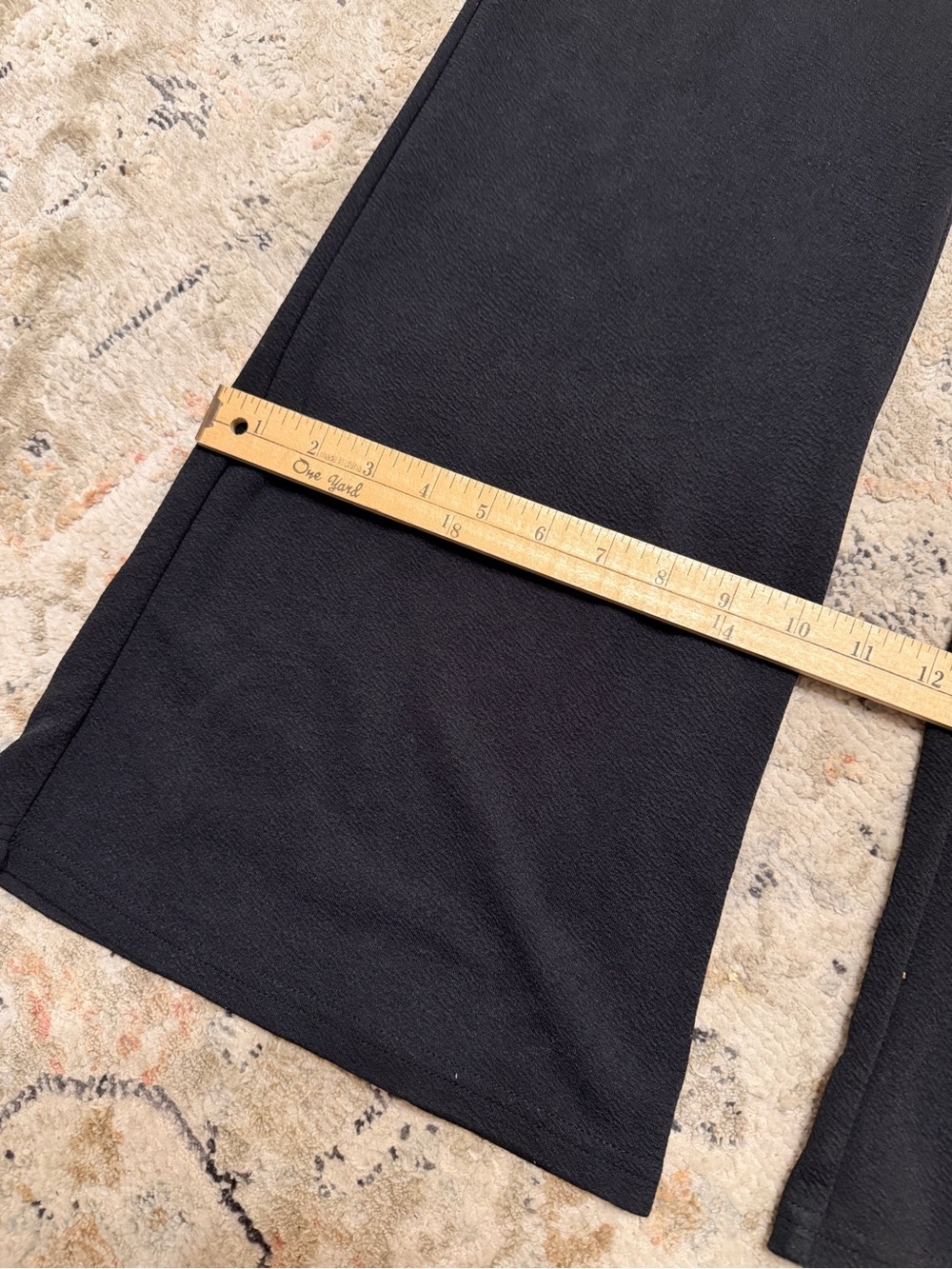 One-Shoulder Black Wide-Leg Jumpsuit with Sash - Picture 3 of 6